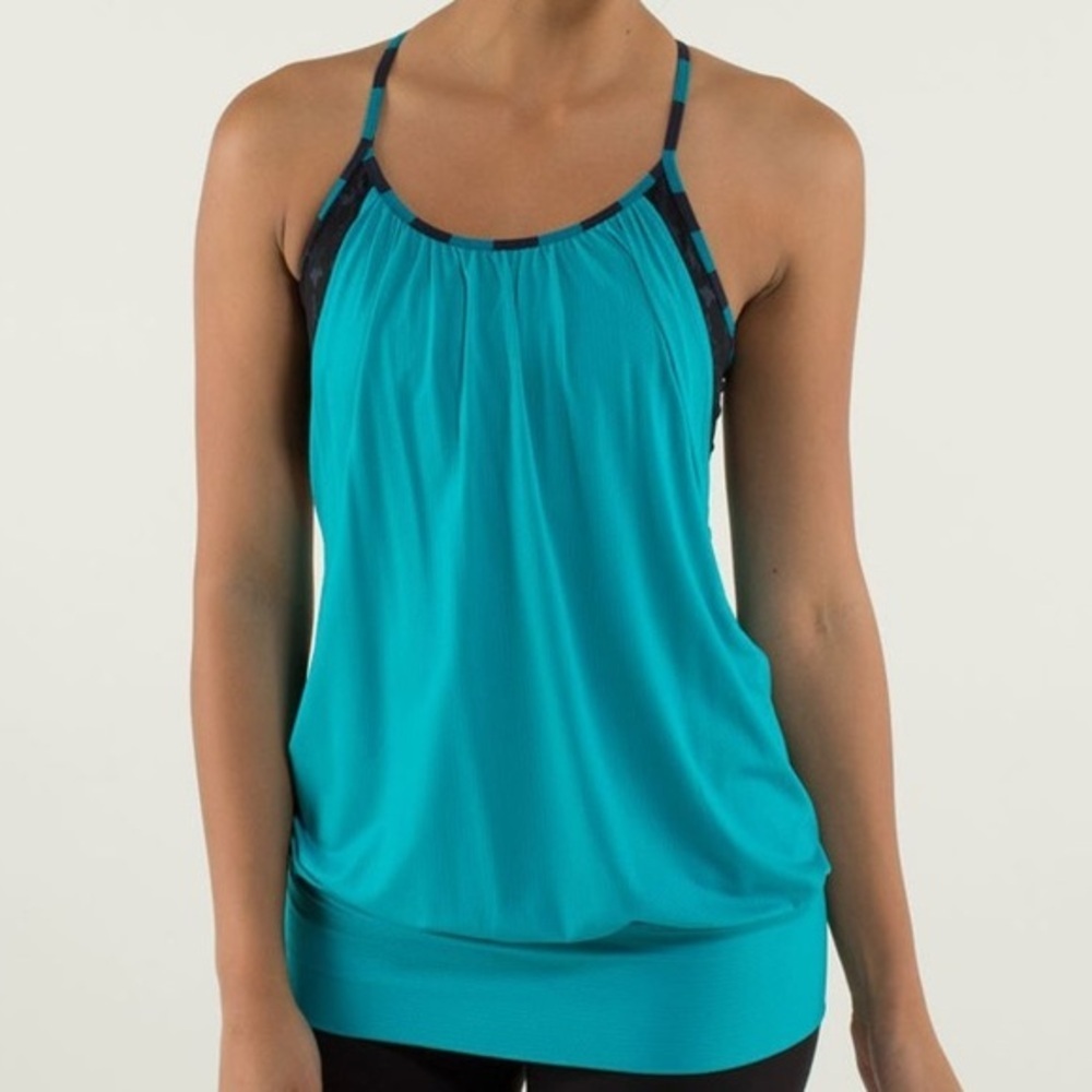 Lululemon Blue No Limits Tank Top Size 4